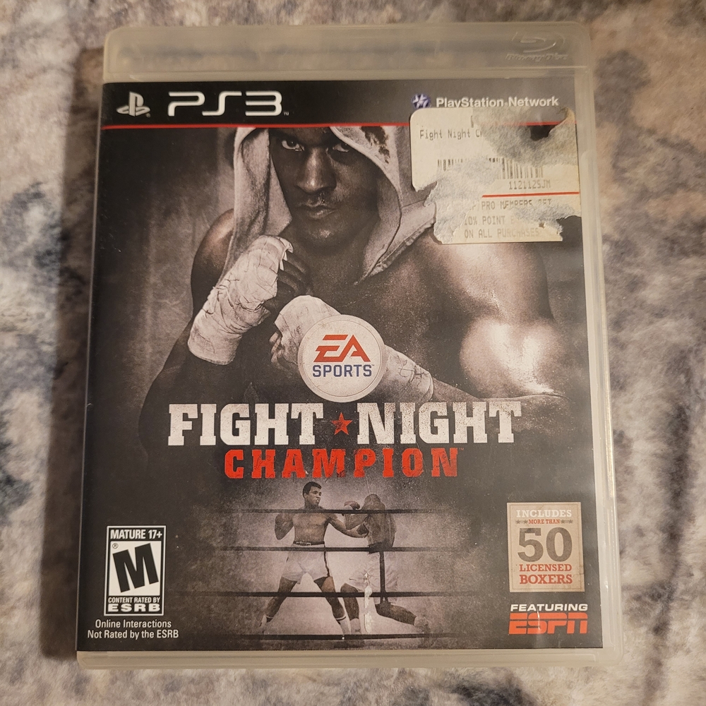 EA Sports Fight Night Champion for PS3 - Black and White